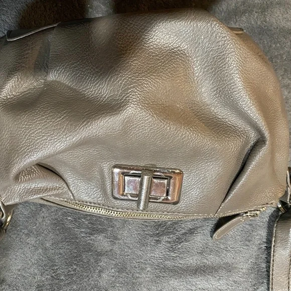 Grey Aldo Crossbody Bag - Picture 3 of 4